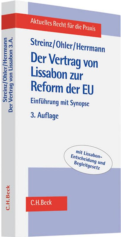 Der Vertrag von Lissabon zur Reform der EU