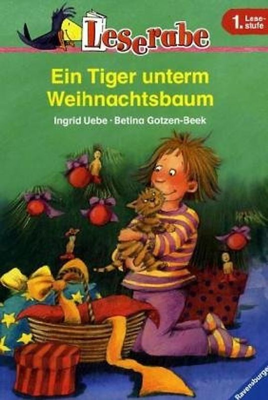 Ein Tiger unterm Weihnachtsbaum