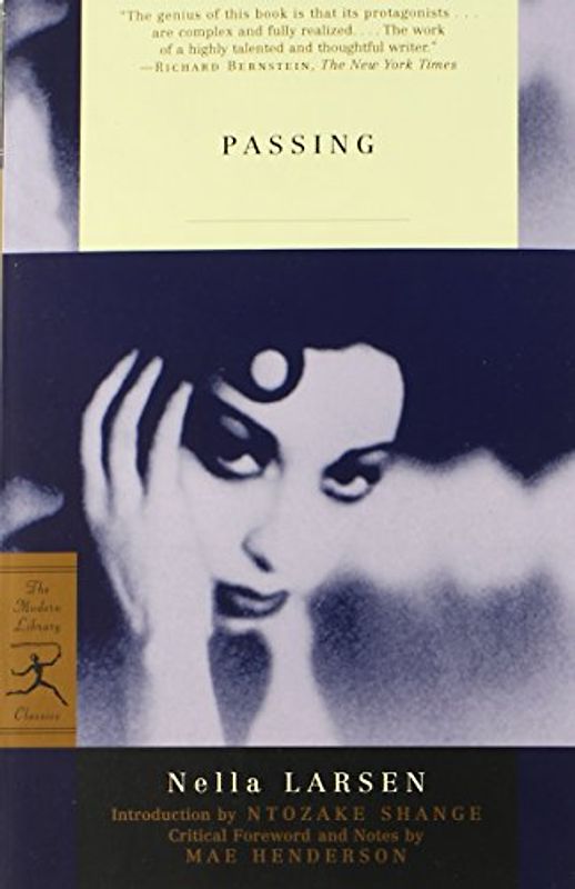 Passing (Modern Library Classics) - Nella Larsen