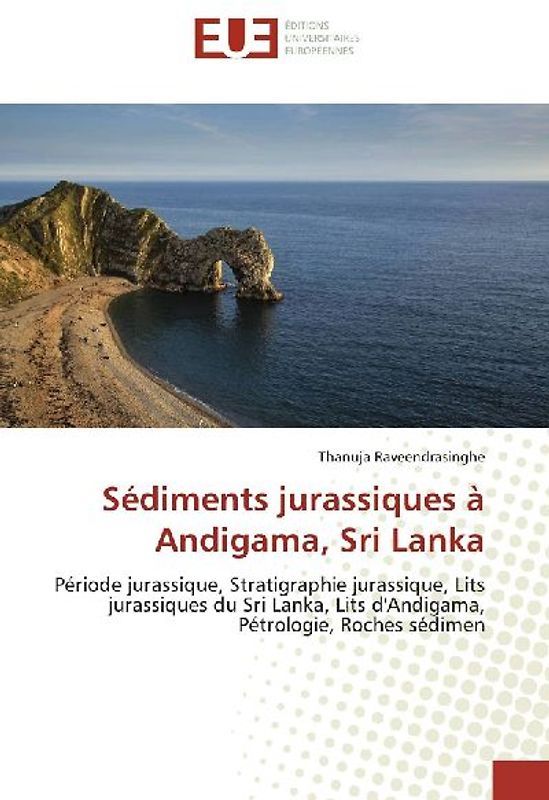 Sédiments jurassiques à Andigama, Sri Lanka