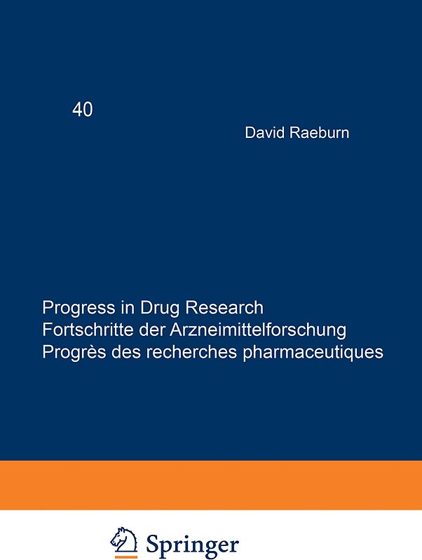 Progress in Drug Research / Fortschritte der Arzneimittelforschung / Progrès des recherches pharmaceutiques