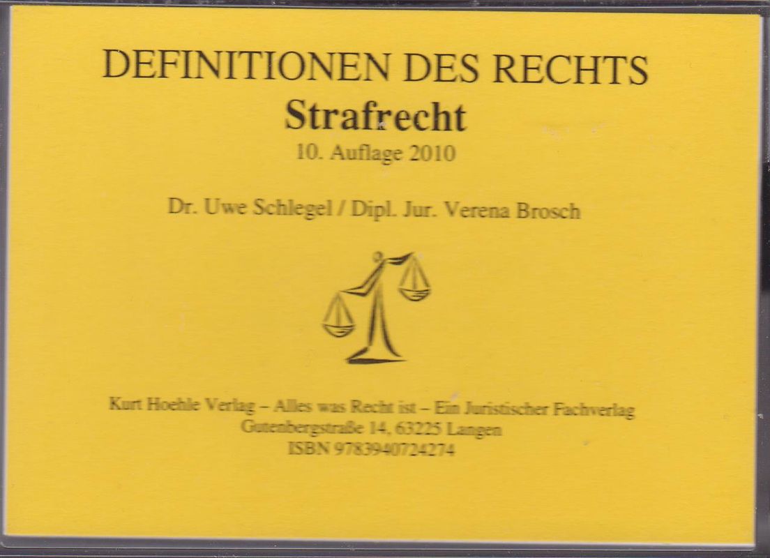 Strafrecht