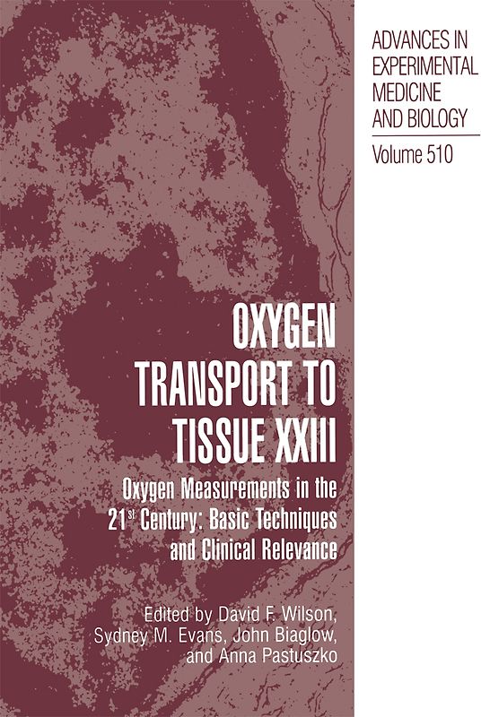 Oxygen Transport To Tissue XXIII