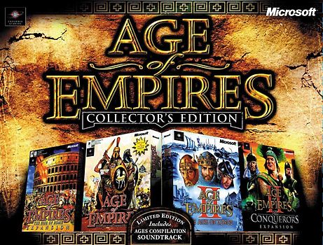 Age of Empires [Collector's Edition, 4 Discs] PC Spiele