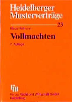 Vollmachten