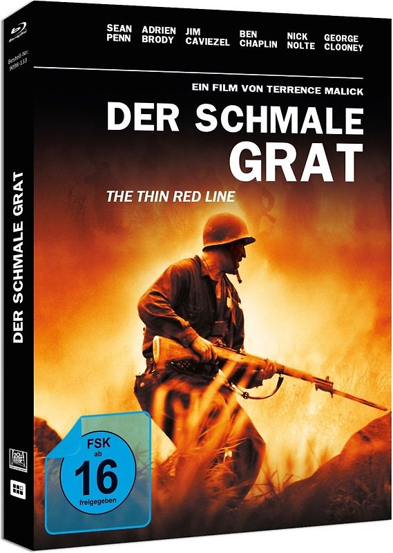 Der schmale Grat [Mediabook] Blu-ray Disc