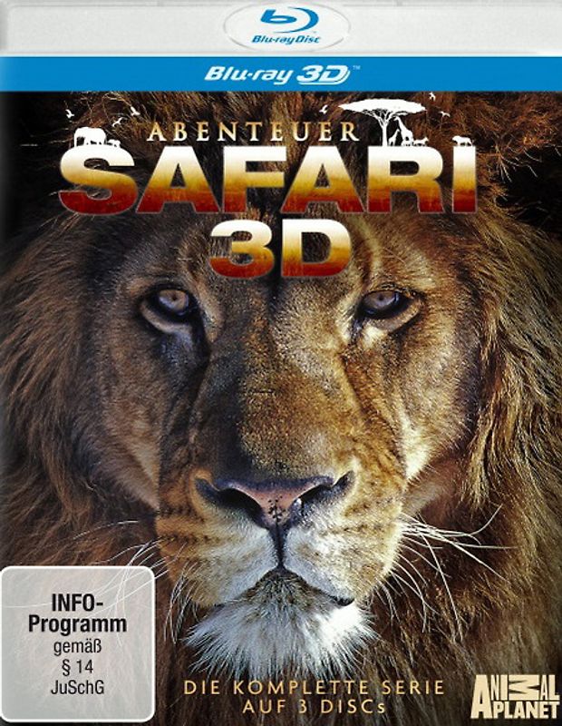 Abenteuer Safari 3D - Die komplette Serie 3D Blu-ray Disc