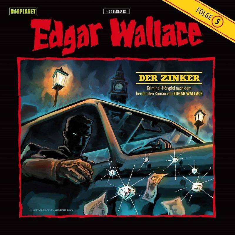 Wallace,Edgar - Der Zinker (05) [Audio CD]
