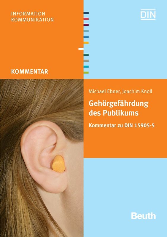 Gehörgefährdung des Publikums bei Veranstaltungen - Buch mit E-Book
