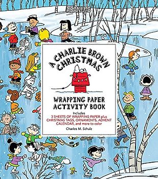 A Charlie Brown Christmas Wrapping Paper Activity Book