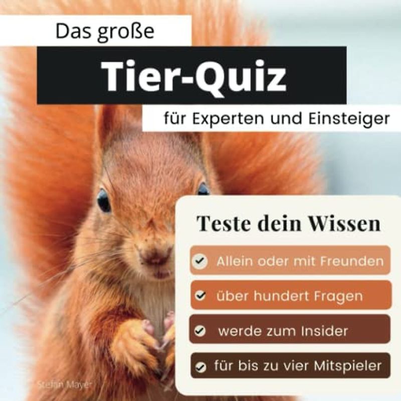Das große Tier-Quiz für Experten und Einsteiger