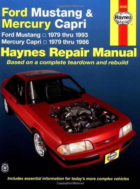 Ford Mustang and Mercury Capri, 1979-1993 (Haynes Repair Manual) - Larry Warren