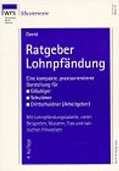 Ratgeber Lohnpfändung. Eine kompakte, praxisorientierte Darstellung für Gläubiger, Schuldner, Drittschuldner (Arbeitgeber)