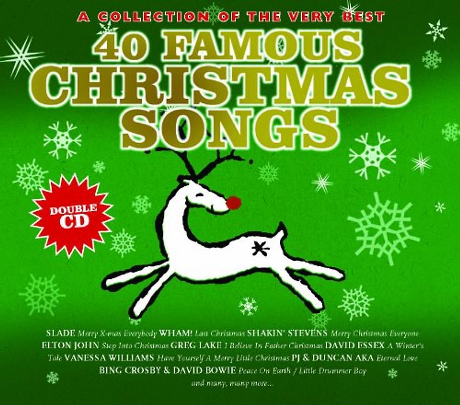 David Bowie - 40 Famous Christmas Songs 2 CDs