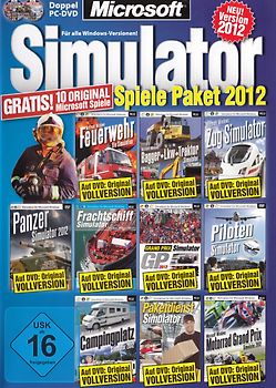 Microsoft Simulator Spiele Paket 2012 PC Spiele