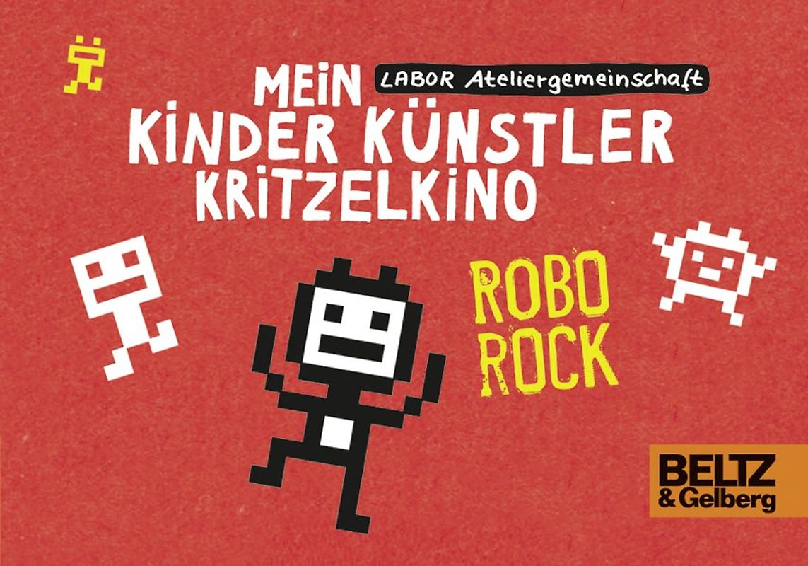 Mein Kinder Künstler Kritzelkino. Robo Rock