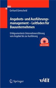 Angebots- und Ausführungsmanagement - Leitfaden für Bauunternehmen