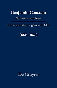 Correspondance générale 1823–1824