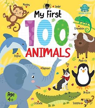 My First 100 Animals Board Book