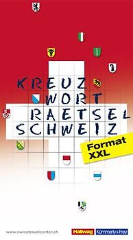 Schweiz Kreuzworträtselkarte