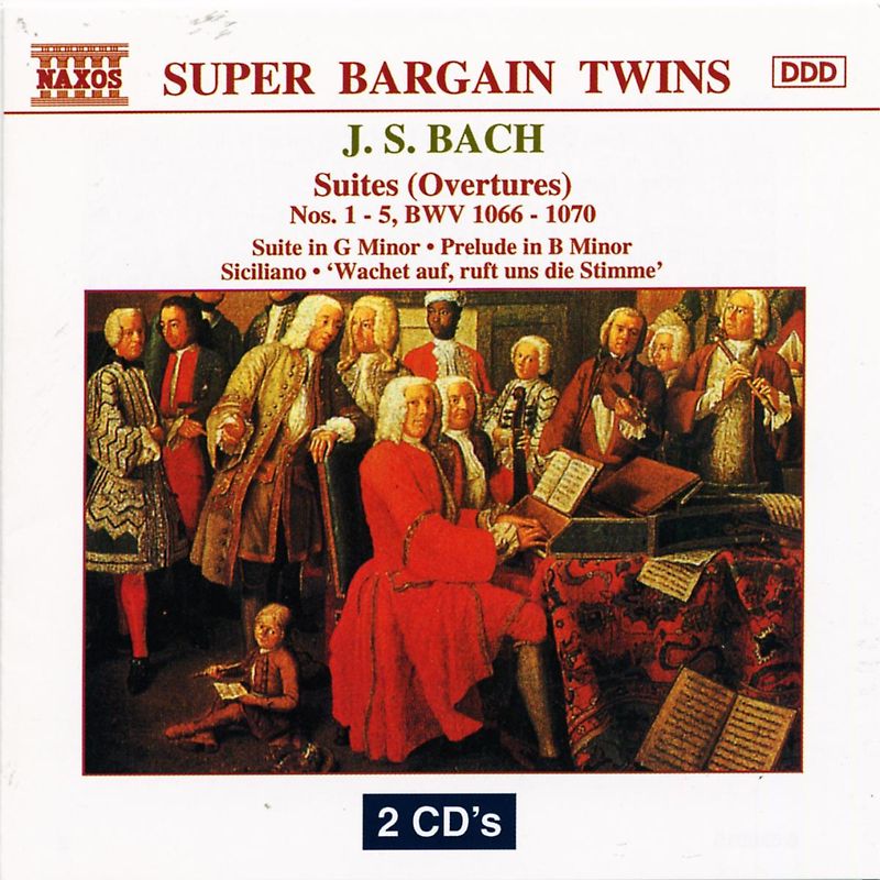 Jaroslaw Dvorak - Super Bargain Twins - Bach (Ouvertüren und Bearbeitungen)