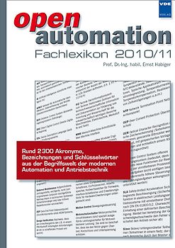 open automation Fachlexikon 2010/11