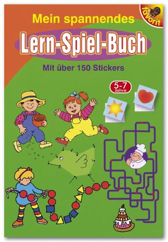 Mein spannendes Lern-Spiel-Buch