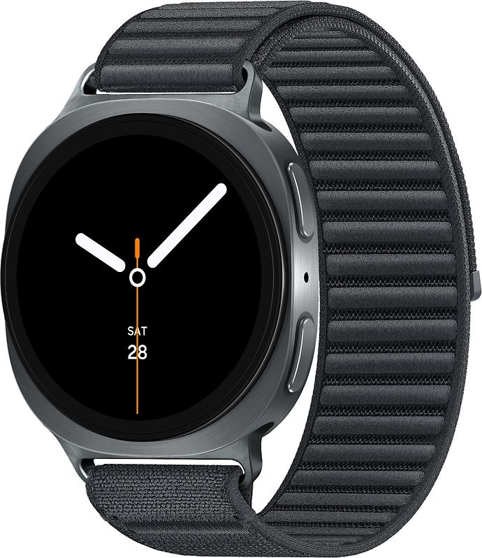 Samsung Galaxy Watch8 44 mm Boîtier aluminium graphite sur Confort M/L graphite [Wi-Fi + 4G]