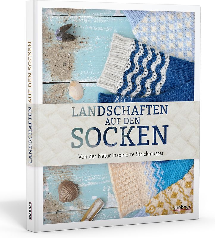 Landschaften auf den Socken. Von der Natur inspirierte Strickmuster.