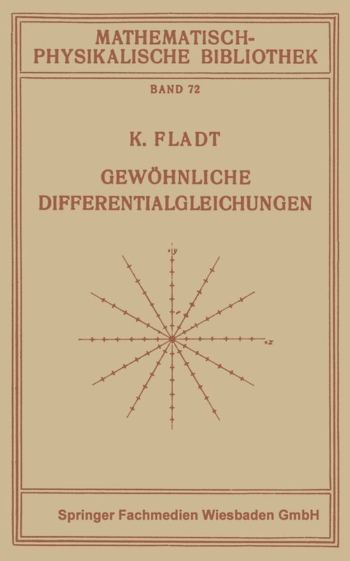 Gewöhnliche Differentialgleichungen