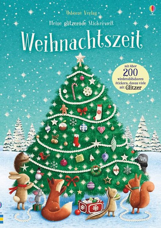 Meine glitzernde Stickerwelt: Weihnachtszeit