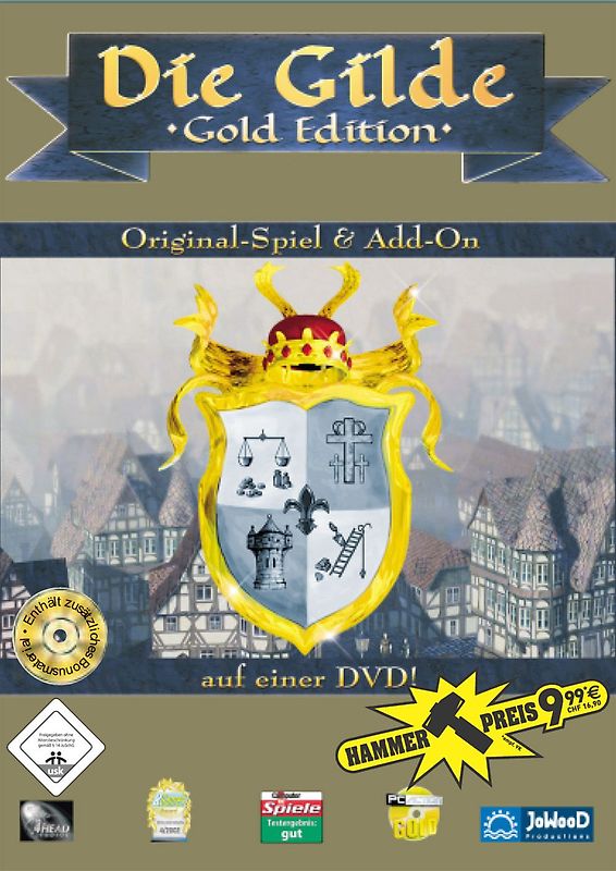 Die Gilde AddOn - Gold Edition - PC-DVD PC Spiele