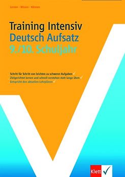 Training Intensiv Deutsch Aufsatz