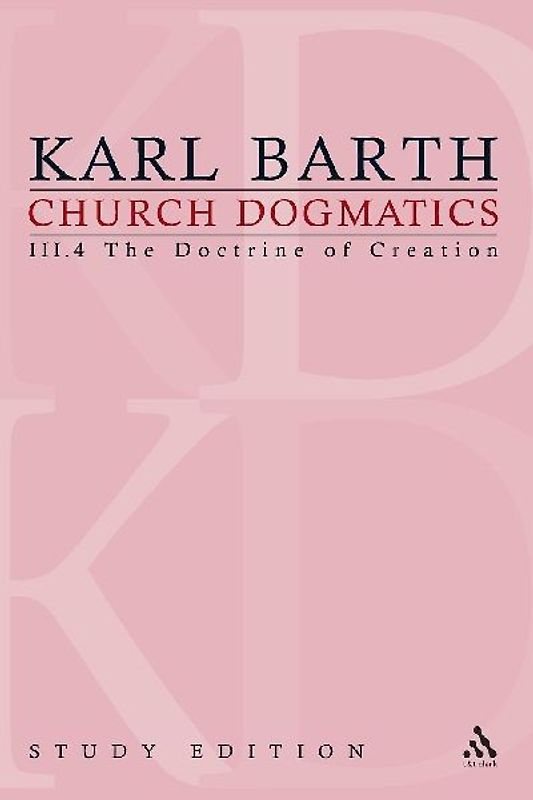 Church Dogmatics Study Edition 19