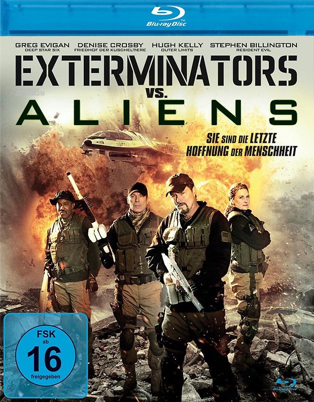 Exterminators vs. Aliens [Blu-ray] Blu-ray Disc