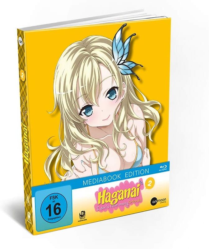 Haganai Vol. 2 [Mediabook Edition] Blu-ray Disc