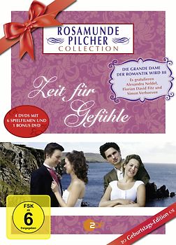 Rosamunde Pilcher Collection XIII - Zeit für Gefühle (Geburtstags-Edition, 4 Discs) DVD