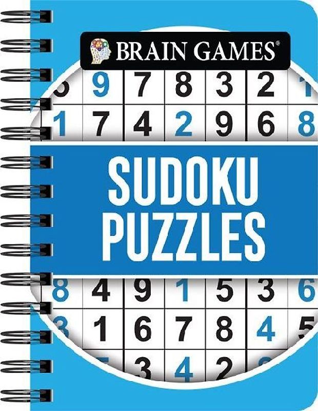 Brain Games - To Go - Sudoku Puzzles (Blue - Circle Cover)