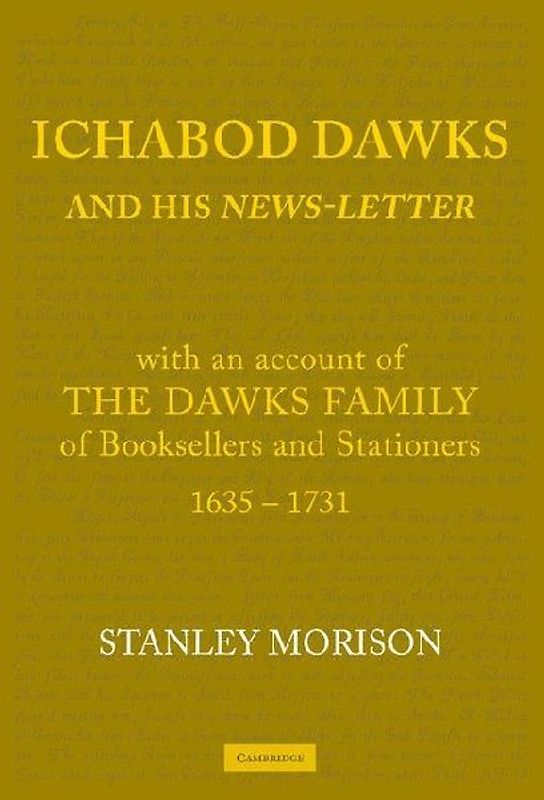 Ichabod Dawks and His Newsletter