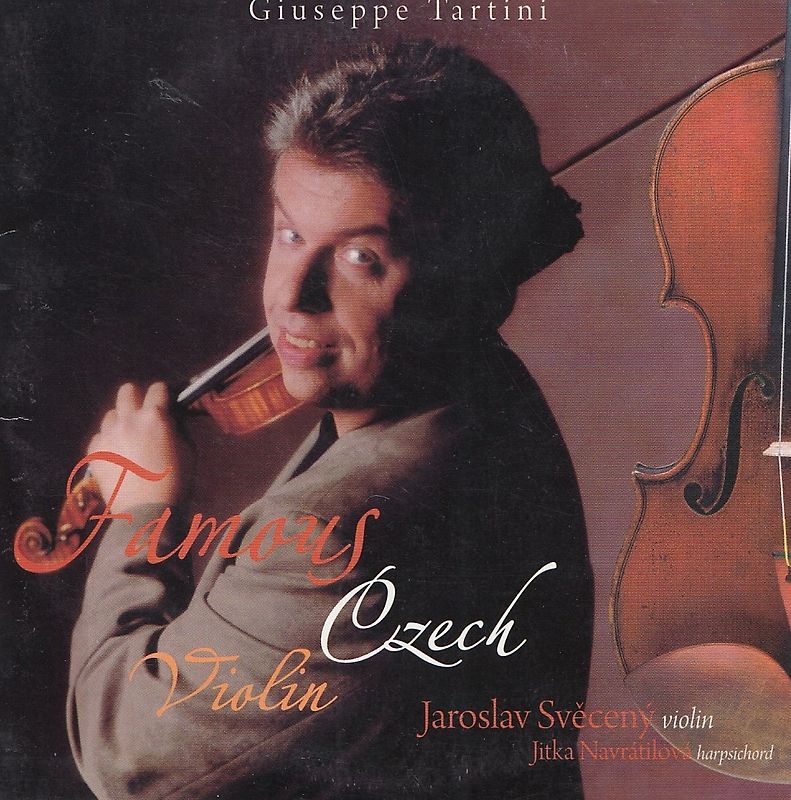 Jaroslav Svecený - Giuseppe Tartini: Famous Czech Violin [Cardsleeve]