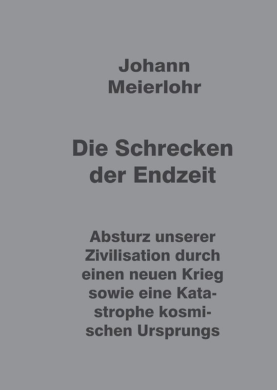 Die Schrecken der Endzeit