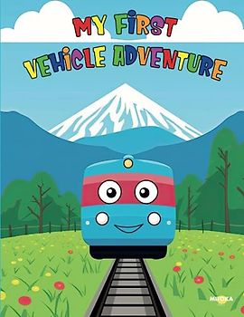 My First Vehicle Adventure: A Fun and Educational Coloring Journey Through Land, Air, and Sea Vehicles