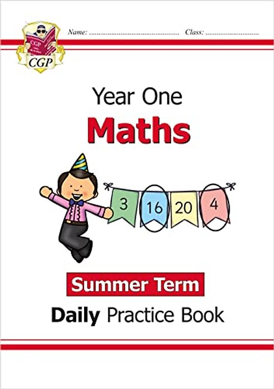 KS1 Maths Daily Practice Book: Year 1 - Summer Term: ideal for catching up at home (CGP KS1 Maths)