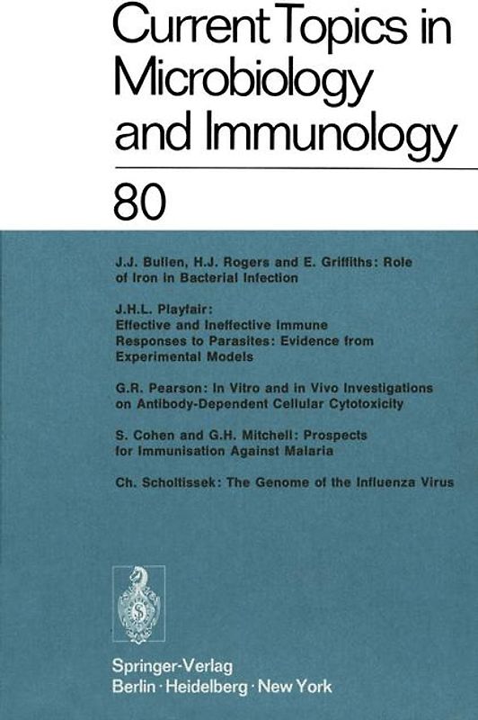 Current Topics in Microbiology and Immunology