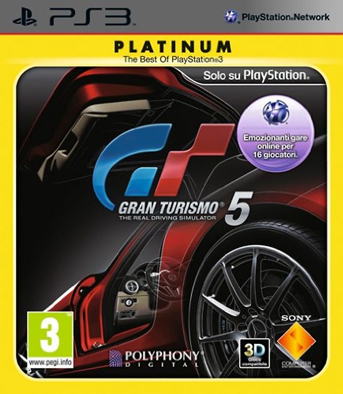 GRAN TURISMO 5 PS3 PlayStation 3