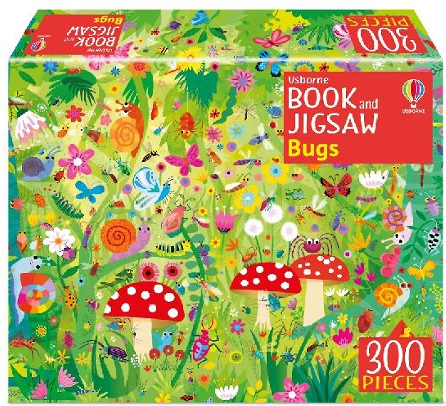 Usborne Book and Jigsaw Bugs
