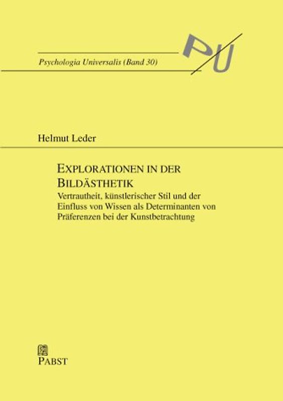 Explorationen in der Bildästhetik