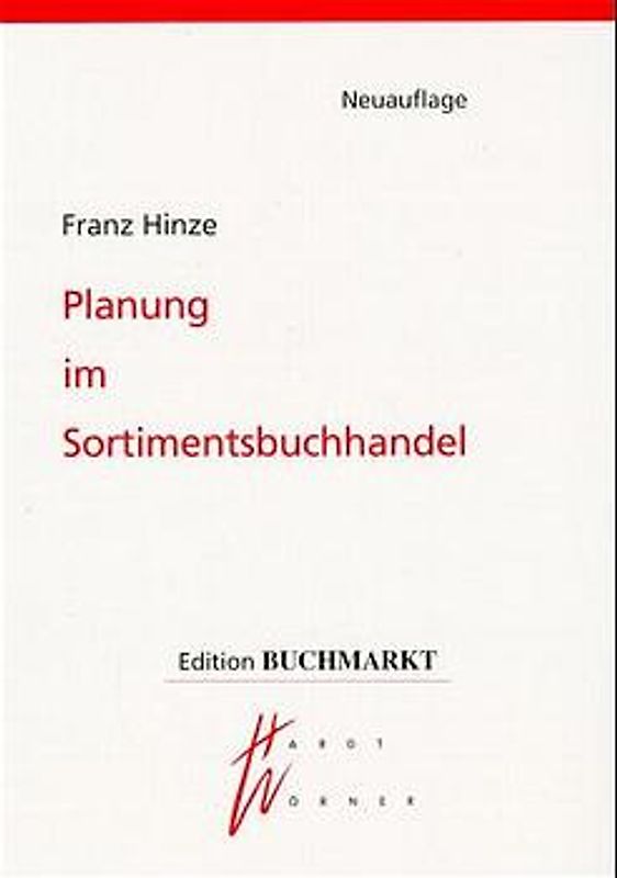 Planung im Sortimentsbuchhandel
