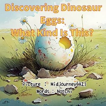 "Discovering Dinosaur Eggs: What Kind Is This?"A Picture Book by Mid-Journey (AI): "Spark Your Child's Imagination with this Dino Egg Adventure!" Recommended for Boys Aged 0-4.