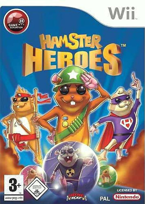 Hamster Heroes Nintendo Wii